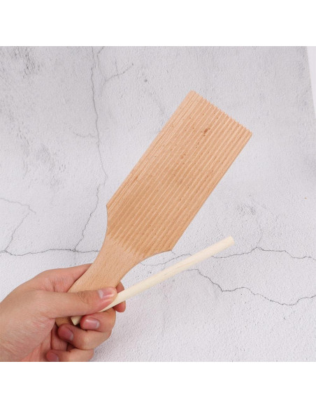 Tabla de Pasta de Madera Kopida 23x7cm + Varilla de Mezcla