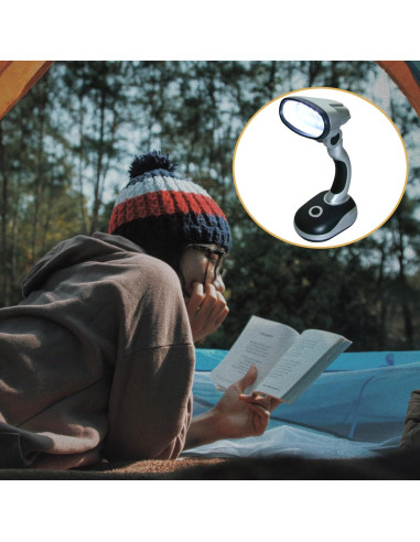 Lámpara de Escritorio LED Ragyzity 12 LEDs Portátil 2PCS