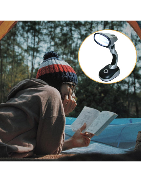 Lámpara de Escritorio LED Ragyzity 12 LEDs Portátil 2PCS