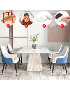 Deslizadores de Muebles GAGUIUP 16PCS Redondos XL 3.5cm 2