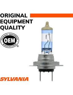 SYLVANIA H7 SilverStar Ultra - Bombilla Halógena 12V 55W (2 Unidades) 2
