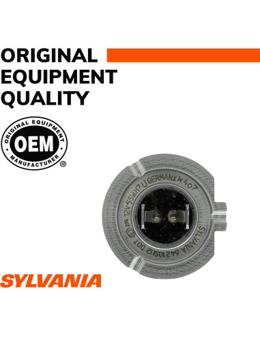 SYLVANIA H7 SilverStar Ultra - Bombilla Halógena 12V 55W (2 Unidades)