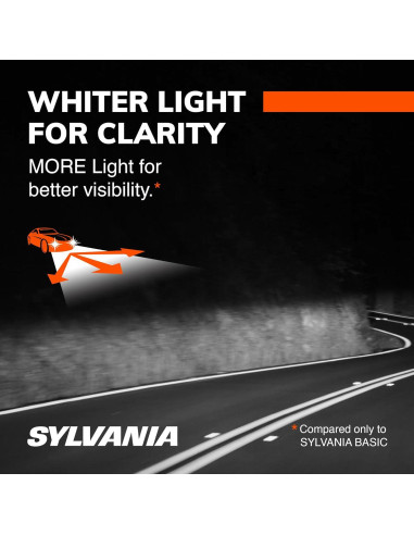 SYLVANIA H7 SilverStar Ultra - Bombilla Halógena 12V 55W (2 Unidades)