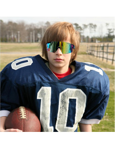 Gafas de sol deportivas TOTOSALL UV400 para correr y ciclismo 2