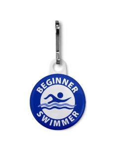 Charm de Tirador de Cremallera Blanco 2.54 cm Creative Clam