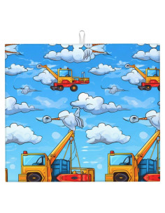 Alfombrilla de Secado de Platos Aerial Cranes 45.72x40.64 cm