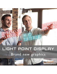 Tablero de Dardos Electrónico Viper 850, 50 Juegos, Pantalla LED 2