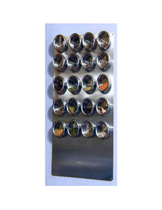 Base de Lata de Especias Acero Inoxidable RiversEdge 30.48x60.96 cm 2