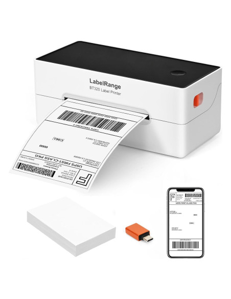 Impresora de Etiquetas Bluetooth LabelRange BT320 4x6"