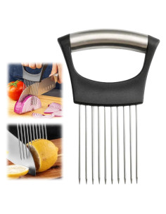 Cortador de Cebolla Multifuncional WARSPOT de Acero Inoxidable