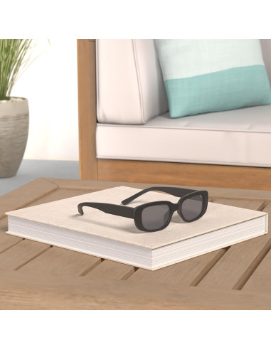 Gafas de Sol Rectangulares JASPIN UV400 Unisex Retro