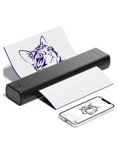 Impresora de Plantillas de Tatuaje COLORWING M08F Inalámbrica