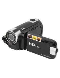 Cámara de video Focket 16MP con zoom digital 16X y LCD 6.86cm