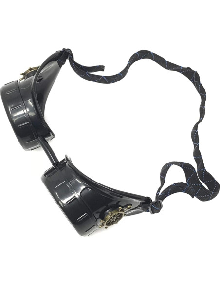 Gafas Steampunk UMBRELLALABORATORY Neón Verde Ajustables