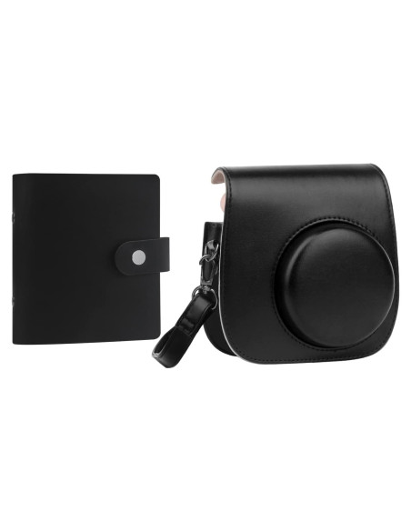 Funda Protectora para Cámara Fujifilm Instax Mini 11 12 9 Negra