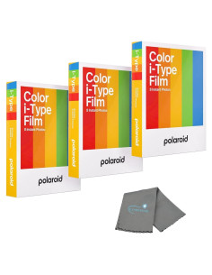 Película Instantánea a Color Polaroid i-Type 3 Paquetes 24 Fotos