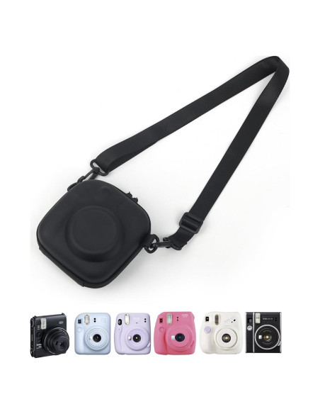 Funda de Almacenamiento Dura EVA para Fujifilm Instax Mini - Negro