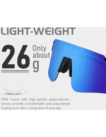 Gafas de sol deportivas Tumwick DC01 UV400 unisex Gafas de sol deportivas Tumwick DC01 UV400 unisex