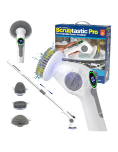 Cepillo Eléctrico Giratorio Bell+Howell Scrubtastic Pro 1.14kg