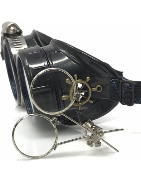 Gafas Steampunk UMBRELLALABORATORY Moradas Ajustables Gafas Steampunk UMBRELLALABORATORY Moradas Ajustables