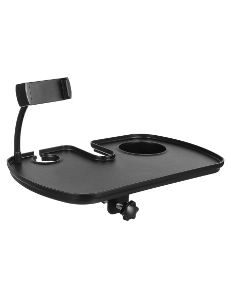 Soporte de Micrófono con Abrazadera Yardwe para Mesa - Negro