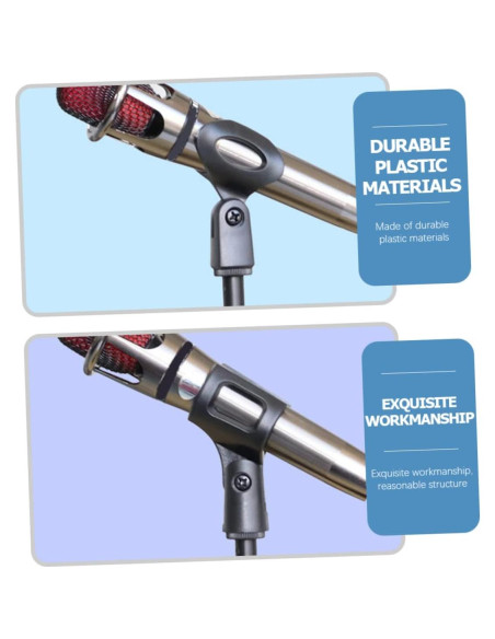 Clips de Micrófono Inalámbrico ERINGOGO 8 Piezas Soporte Universal