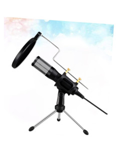 Micrófono USB Yardwe para Conferencias 2m Plug and Play Negro 2