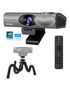 Webcam 4K NexiGo Iris con Sensor Sony, HDR, PiP y Control Remoto