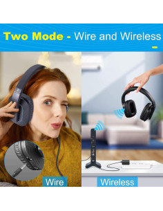 Auriculares Inalámbricos D1 ARKON para TV con Carga RF 30m 2