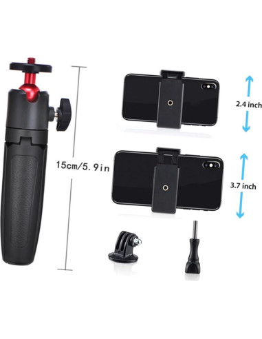 Trípode para Teléfono Hemobllo Ajustable Antideslizante