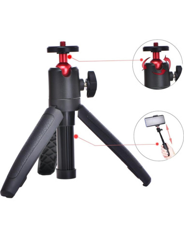Trípode para Teléfono Hemobllo Ajustable Antideslizante