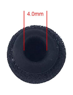 2 Fundas de Espuma para Viento Lavalier RODE Smartlav+ Negro 2