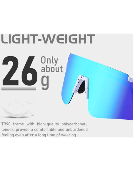 Gafas de sol deportivas Tumwick DC01 UV400 para ciclismo Gafas de sol deportivas Tumwick DC01 UV400 para ciclismo