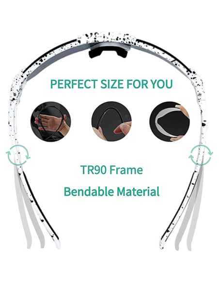 Gafas de sol deportivas Tumwick DC01 UV400 para ciclismo Gafas de sol deportivas Tumwick DC01 UV400 para ciclismo