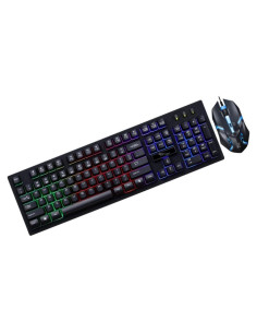Teclado y Ratón USB Gaming Artibetter Ergonómico Iluminado