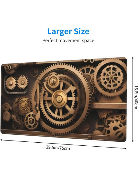 Alfombrilla de Ratón Grande YYHWHJDE 40x75 cm para Juegos