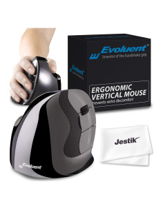 Evoluent Vertical Mouse D VMDLW Inalámbrico Ergonómico Grande