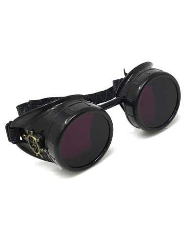 Gafas Steampunk UMBRELLALABORATORY Moradas Ajustables