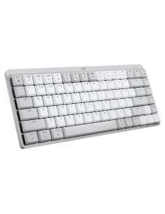 Teclado Inalámbrico Logitech MX Mechanical Mini para Mac - Gris Pálido