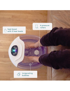 Baño de Pies HoMedics Sal-N-Soak con Calentamiento y Masaje 2