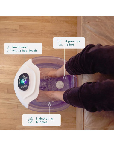 Baño de Pies HoMedics Sal-N-Soak con Calentamiento y Masaje