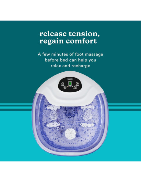 Baño de Pies HoMedics Sal-N-Soak con Calentamiento y Masaje