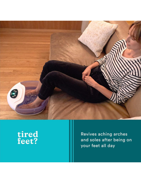 Baño de Pies HoMedics Sal-N-Soak con Calentamiento y Masaje