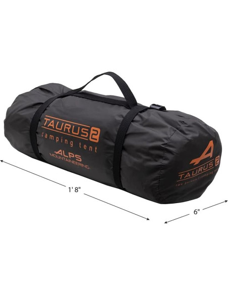 Tienda de Camping ALPS Taurus AL para 2 Personas Impermeable