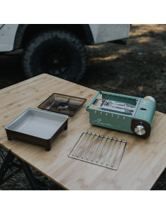 Kovea Todo-en-Uno Mini Estuche Duro 3.08kg Verde 2