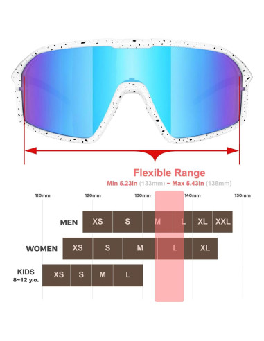 Gafas de sol polarizadas Viviendo tu tiempo qool 117 deportivas