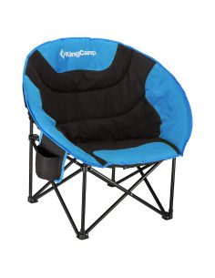 Silla Plegable KingCamp Moon Saucer Grande Acolchada 136kg
