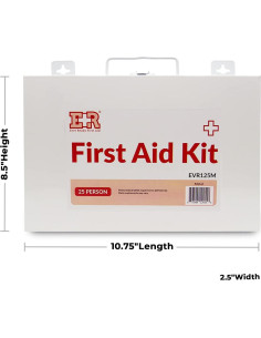 Kit de Primeros Auxilios Ever Ready 107 Piezas para 25 Personas 2