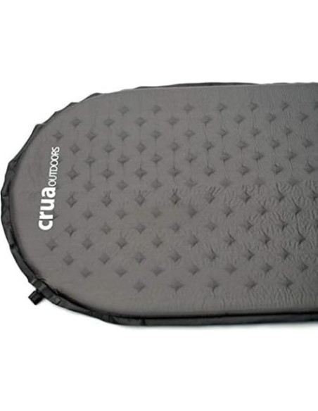 Colchón Autoinflable Crua para Camping - Impermeable y Térmico