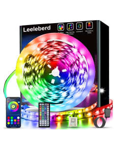 Tira de Luz LED Inteligente 10m Leeleberd RGB Control Remoto